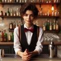 Barmaid Olga Calles